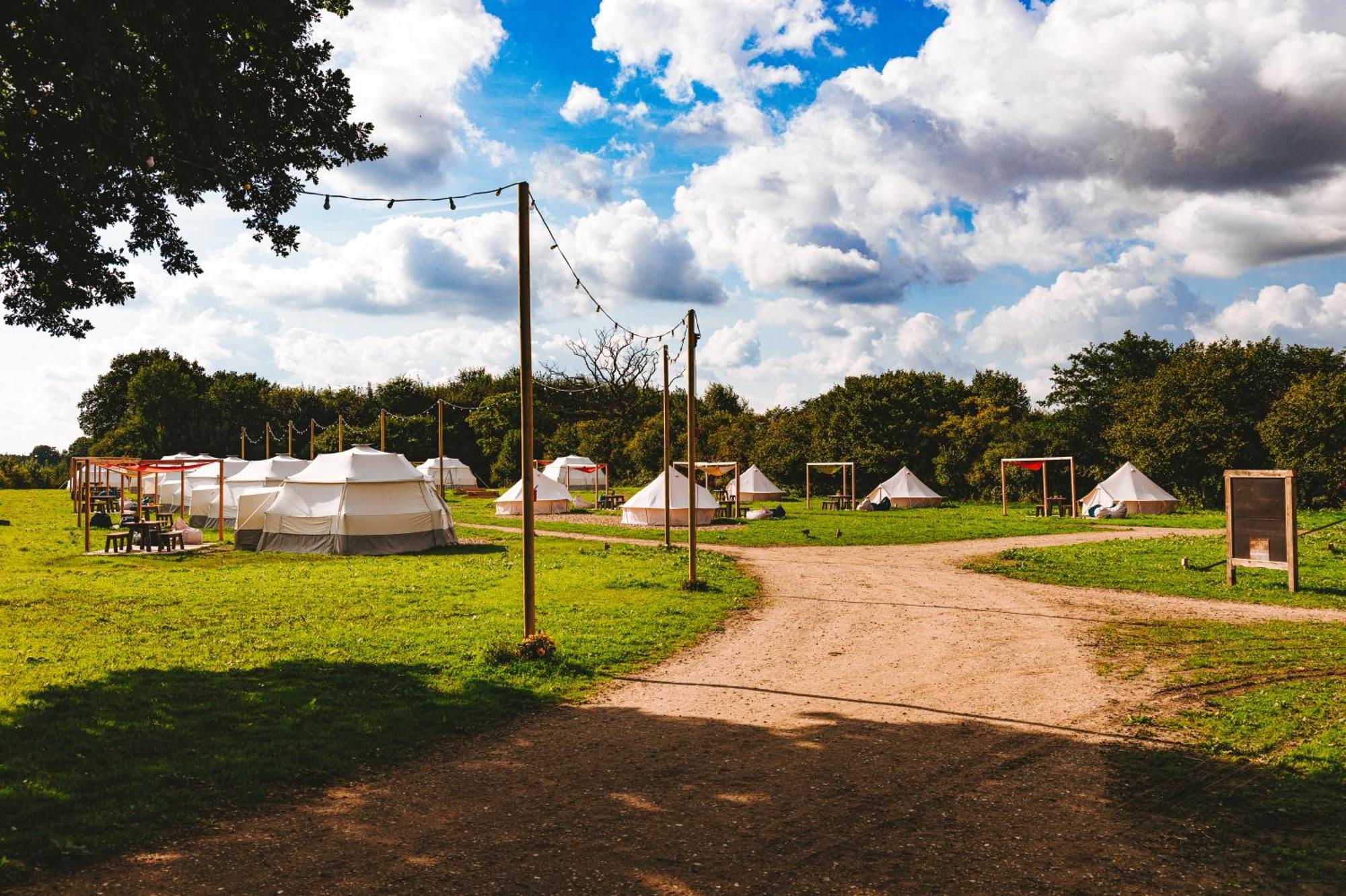 فندق Domo Camp - Nature Glamping Hof Viehbrook Rendswuhren المظهر الخارجي الصورة